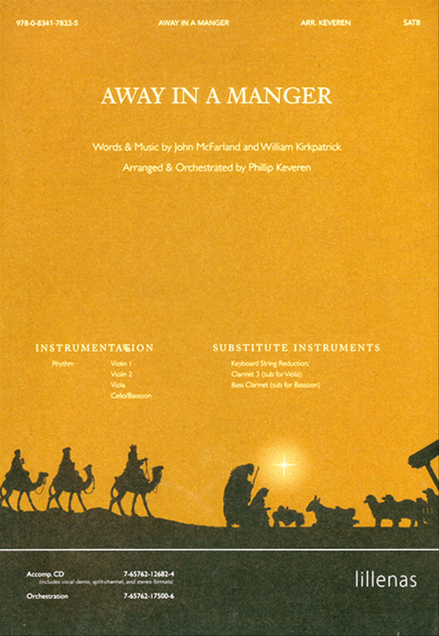 Away in A Manger (Anthem) 4-Part scores gallery preview page 1