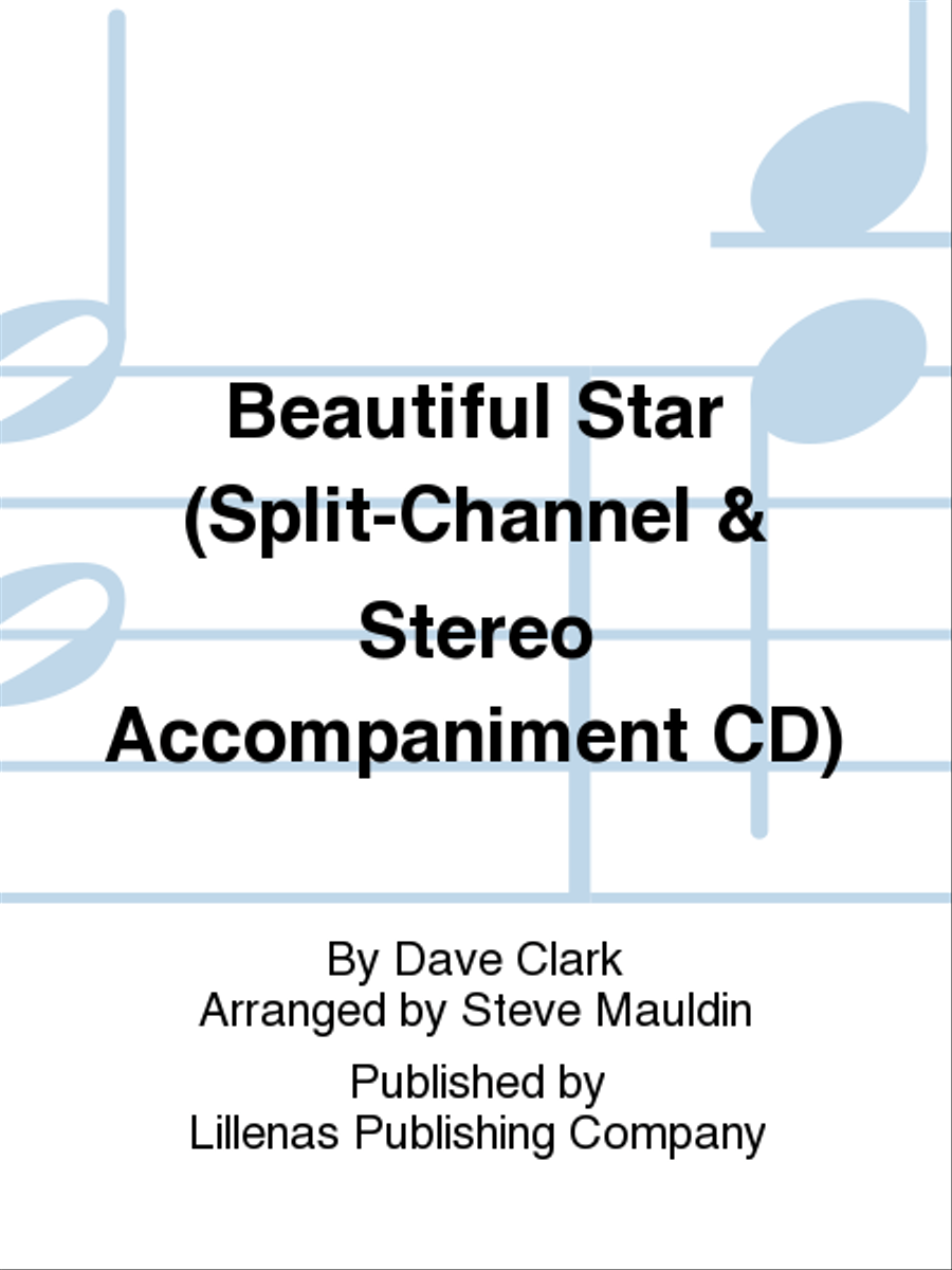 Beautiful Star (Split-Channel & Stereo Accompaniment CD) 4-Part scores gallery preview page 1