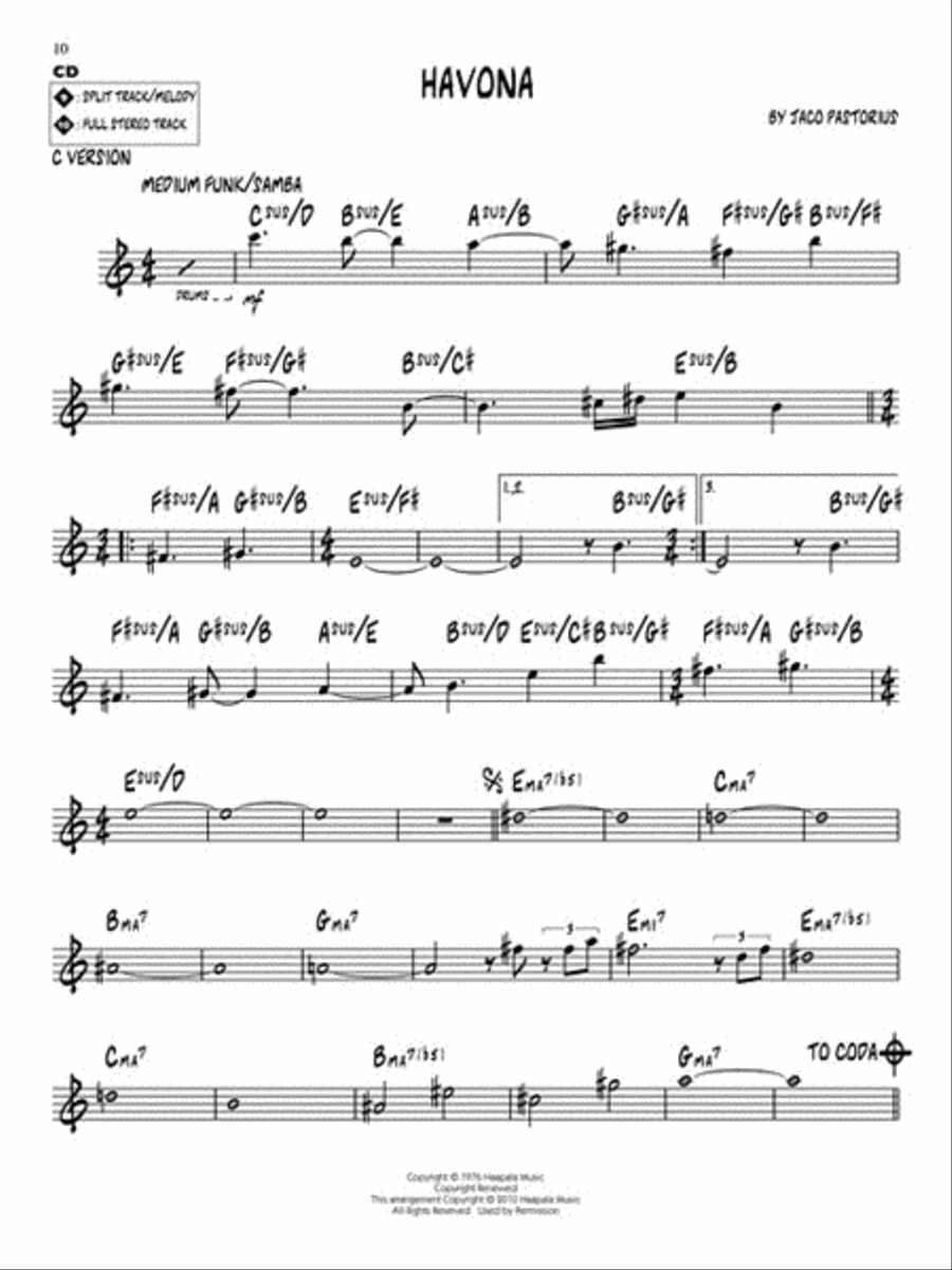 Jaco Pastorius scores gallery preview page 5