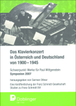 Das Klavierkonzert in Osterreich und Deutschland von 1900-1945