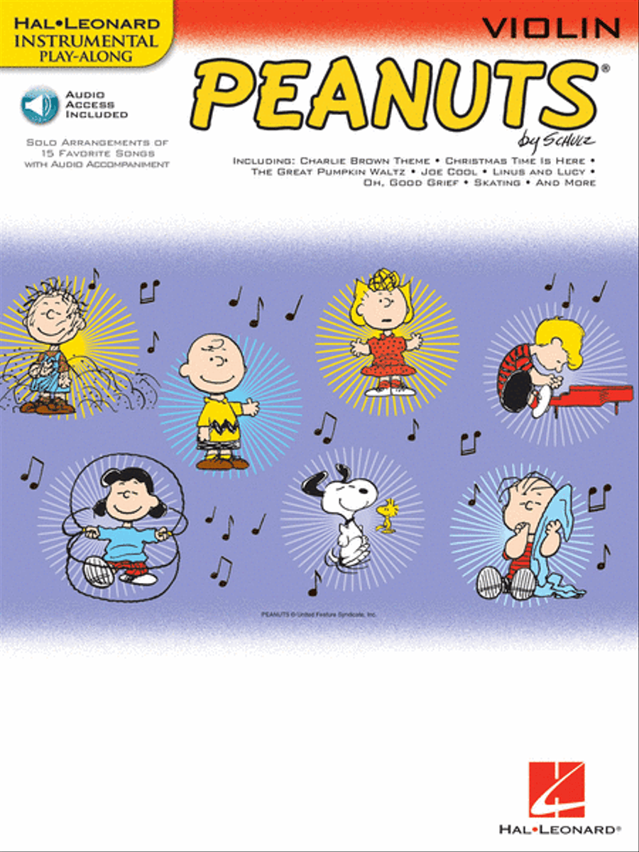 Peanuts(TM) Violin Solo scores gallery preview page 1