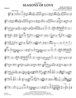 Seasons Of Love - Violin 1