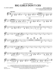 Big Girls Don't Cry - Eb Alto Clarinet