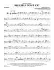 Big Girls Don't Cry - Trombone