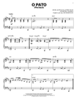 O Pato (The Duck) [Jazz version] (arr. Brent Edstrom)