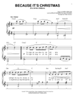 Because It's Christmas (For All The Children) (arr. Phillip Keveren)