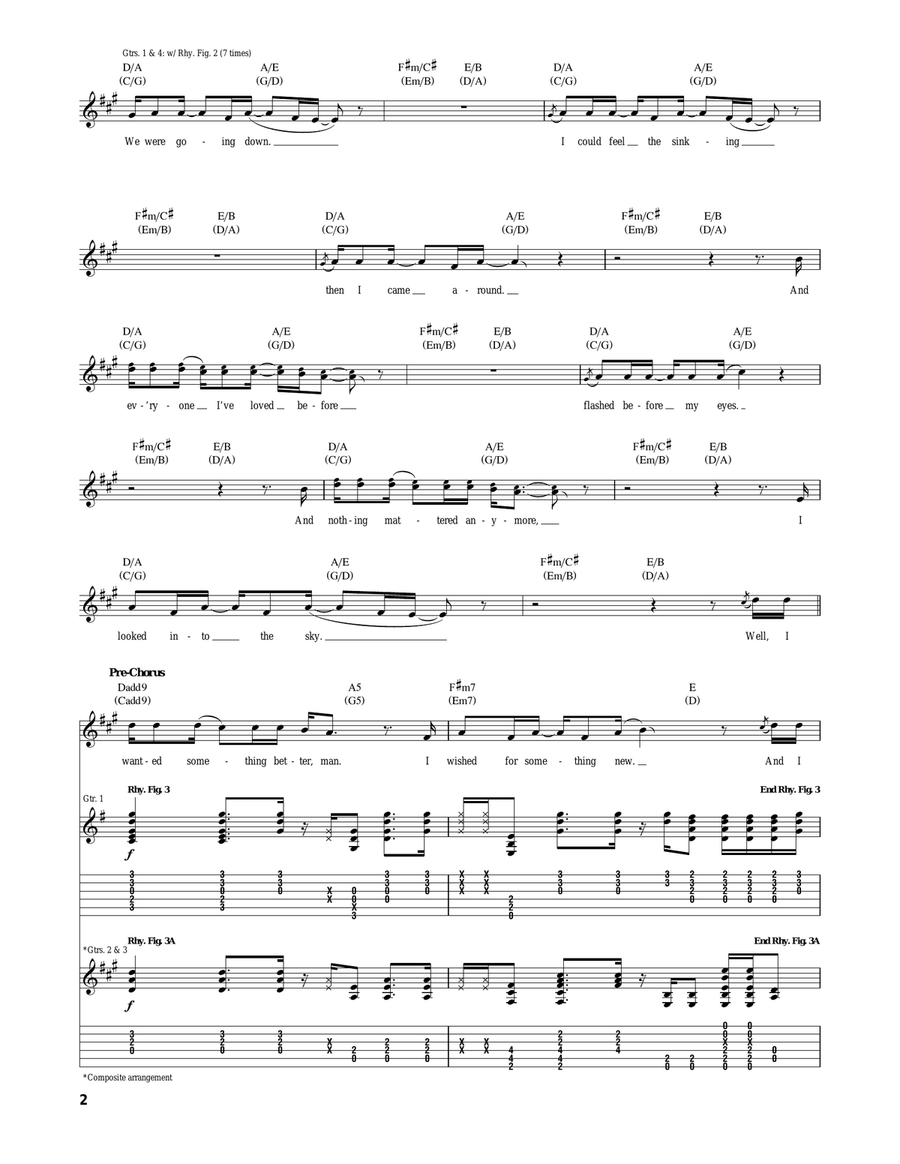 Wheels Wheels Acoustic Guitar scores gallery preview page 2