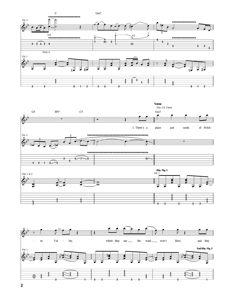 Lady Evil Lady Evil Acoustic Guitar scores gallery preview page 2