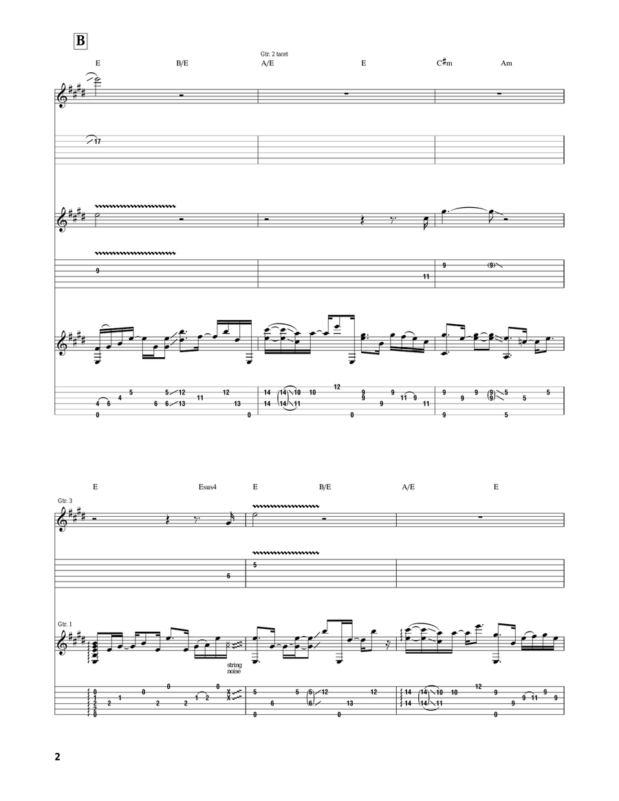 Kim Kim Acoustic Guitar scores gallery preview page 2