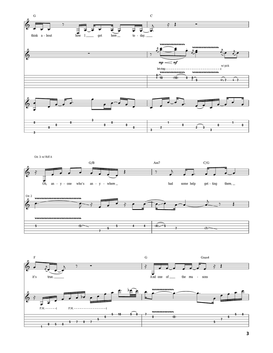 More Than Just This Song More Than Just This Song Acoustic Guitar scores gallery preview page 3