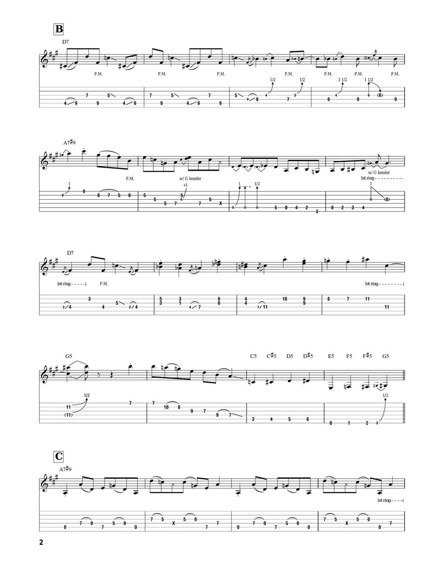 Cluster Pluck Cluster Pluck Acoustic Guitar scores gallery preview page 2