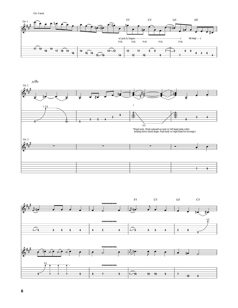 Cluster Pluck Cluster Pluck Acoustic Guitar scores gallery preview page 6