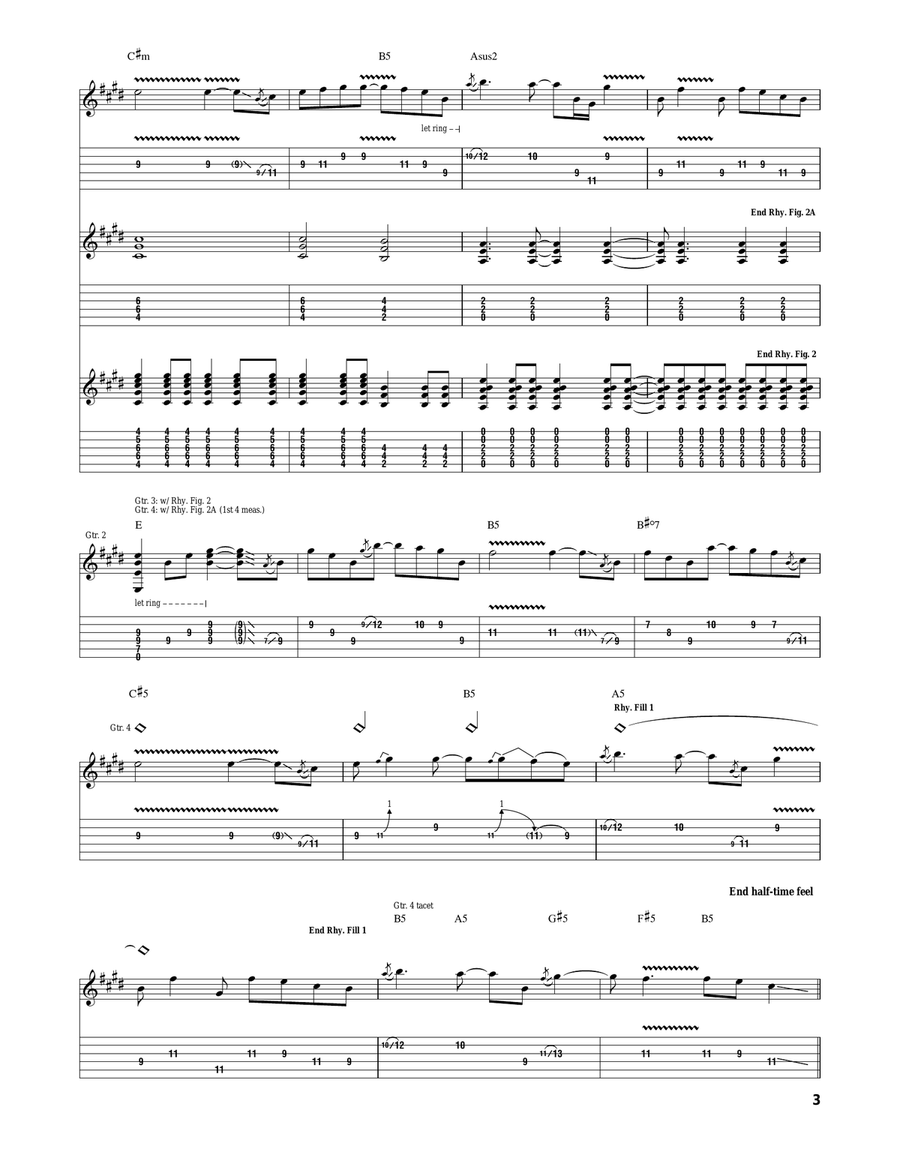 Cliffs Of Rock City Cliffs Of Rock City Acoustic Guitar scores gallery preview page 3