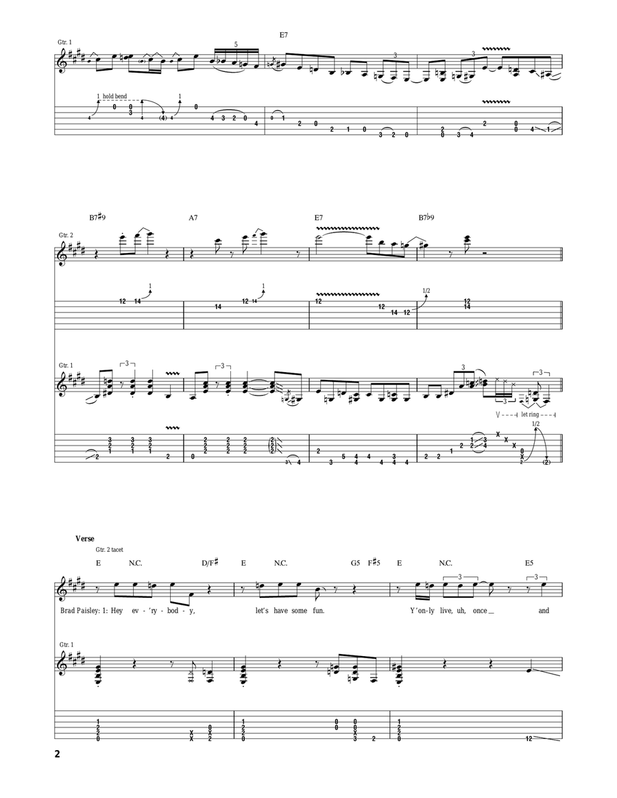 Let The Good Times Roll Let The Good Times Roll Acoustic Guitar scores gallery preview page 2