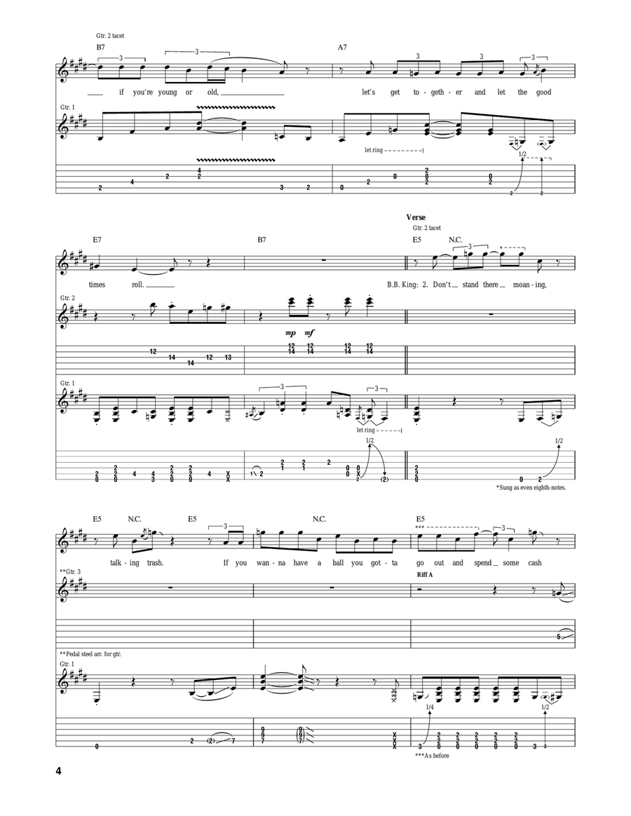 Let The Good Times Roll Let The Good Times Roll Acoustic Guitar scores gallery preview page 4
