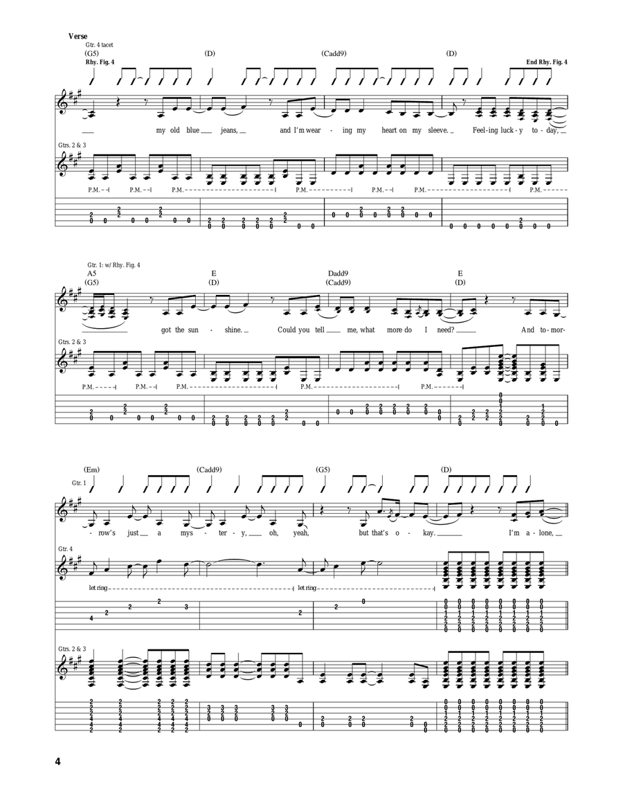 A Place In This World A Place In This World Acoustic Guitar scores gallery preview page 4