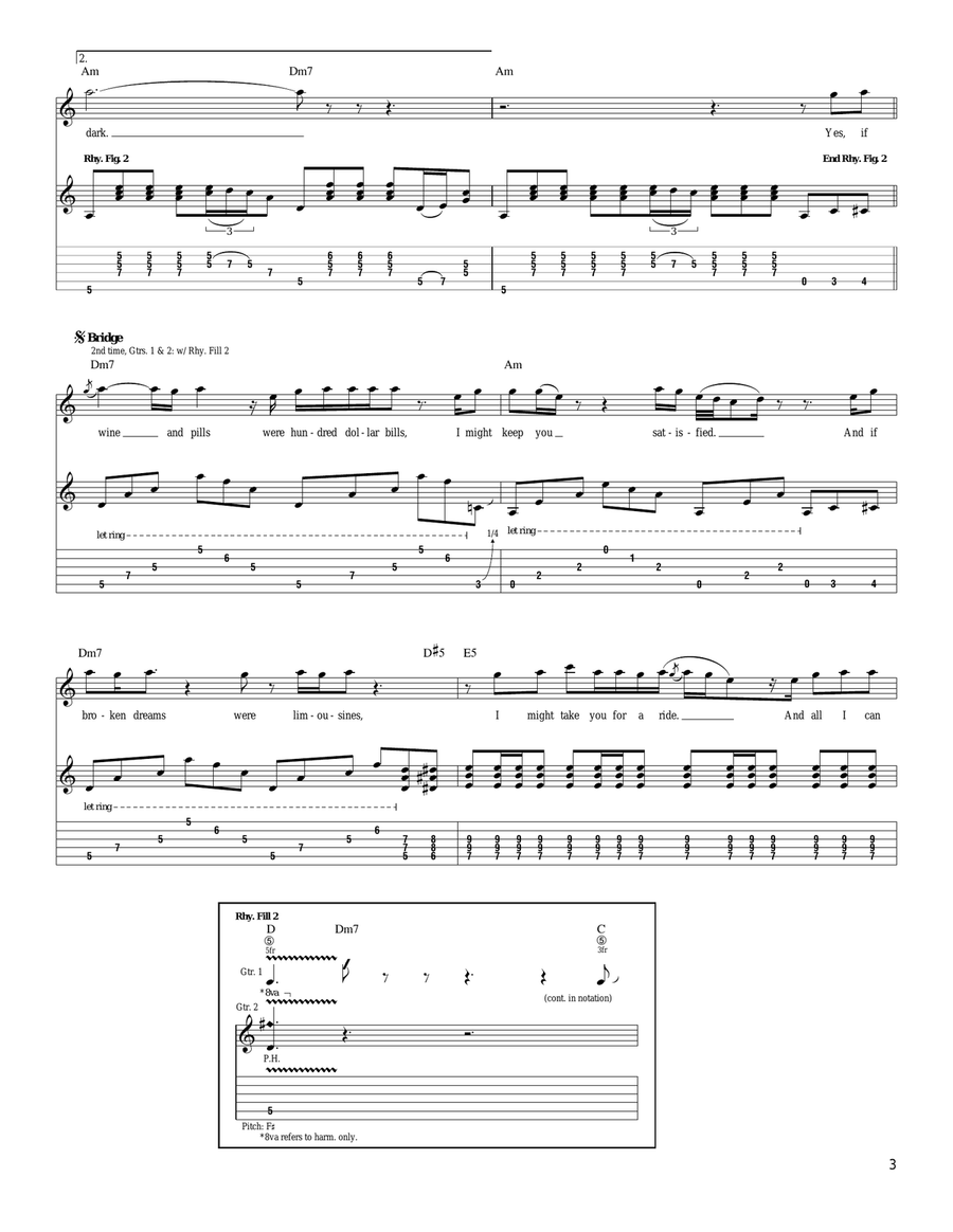 If Heartaches Were Nickels Acoustic Guitar scores gallery preview page 3
