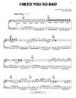 I Need You So Bad mini preview