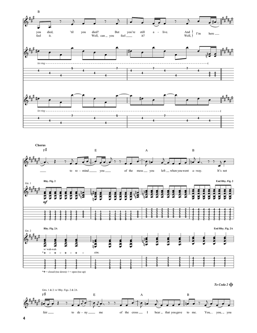 You Oughta Know You Oughta Know Acoustic Guitar scores gallery preview page 4