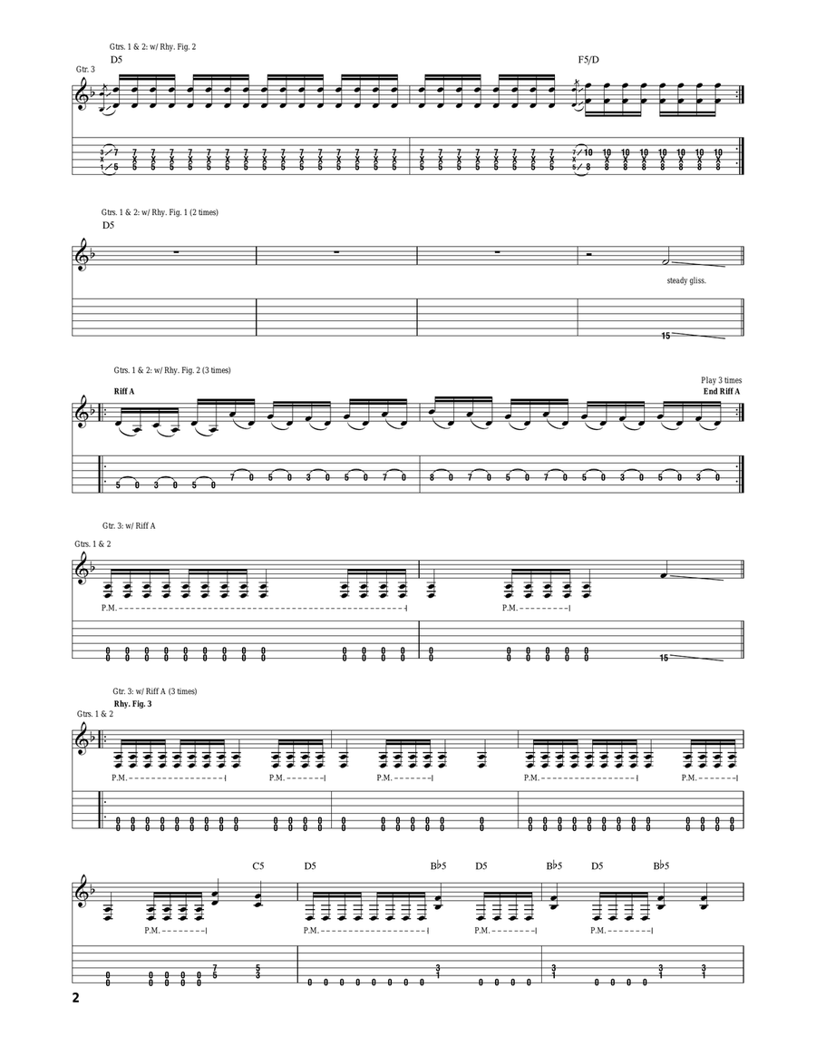 Your Betrayal Your Betrayal Acoustic Guitar scores gallery preview page 2