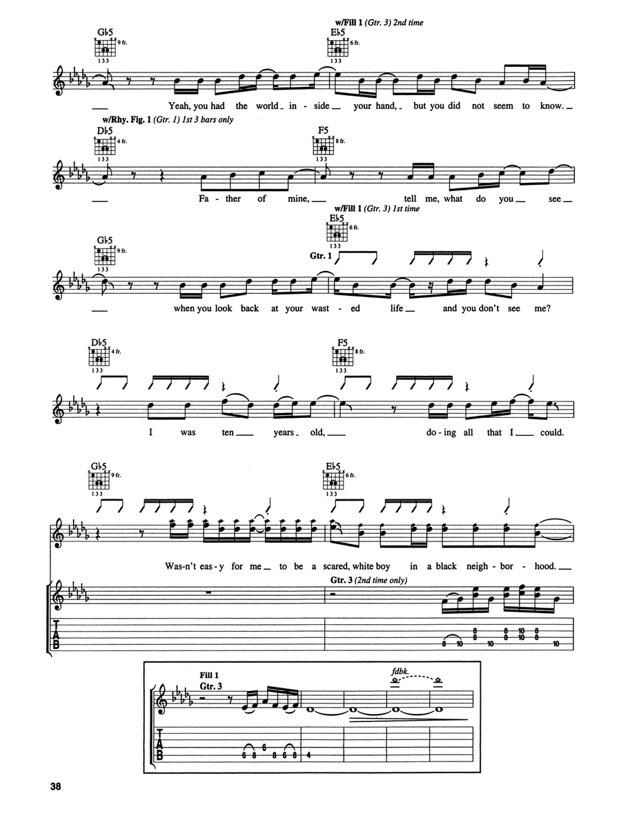 Father Of Mine Father Of Mine Acoustic Guitar scores gallery preview page 3
