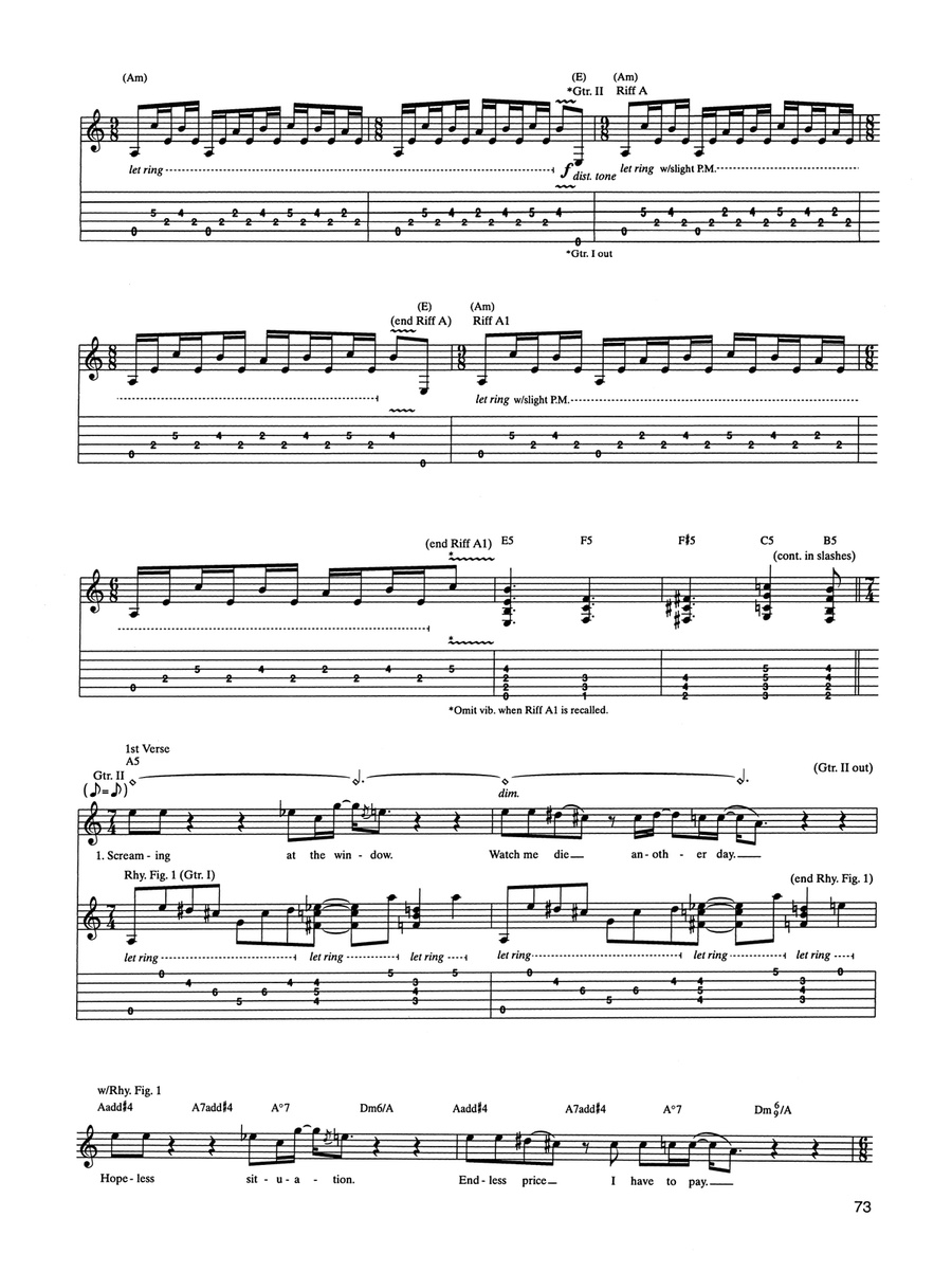 Diary Of A Madman Diary Of A Madman Acoustic Guitar scores gallery preview page 2
