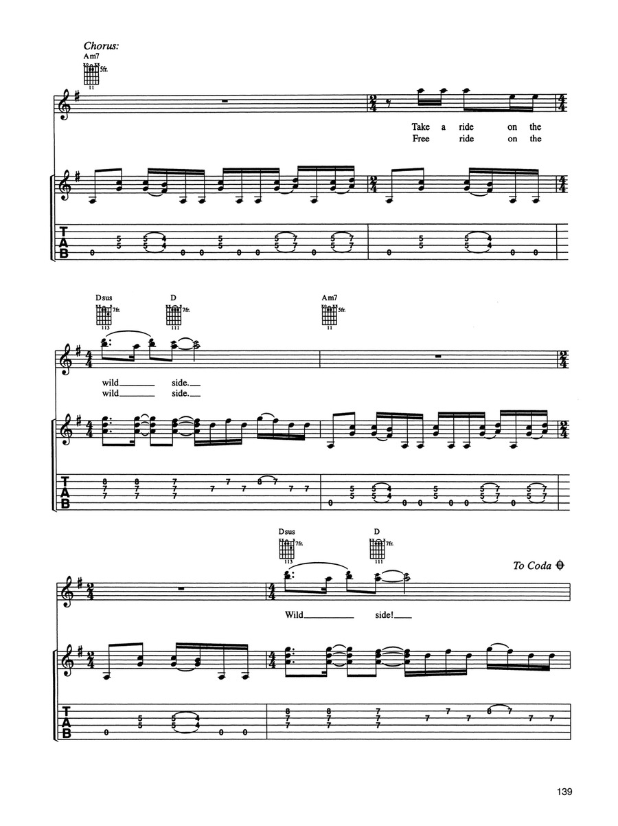 Wild Side Wild Side Acoustic Guitar scores gallery preview page 3