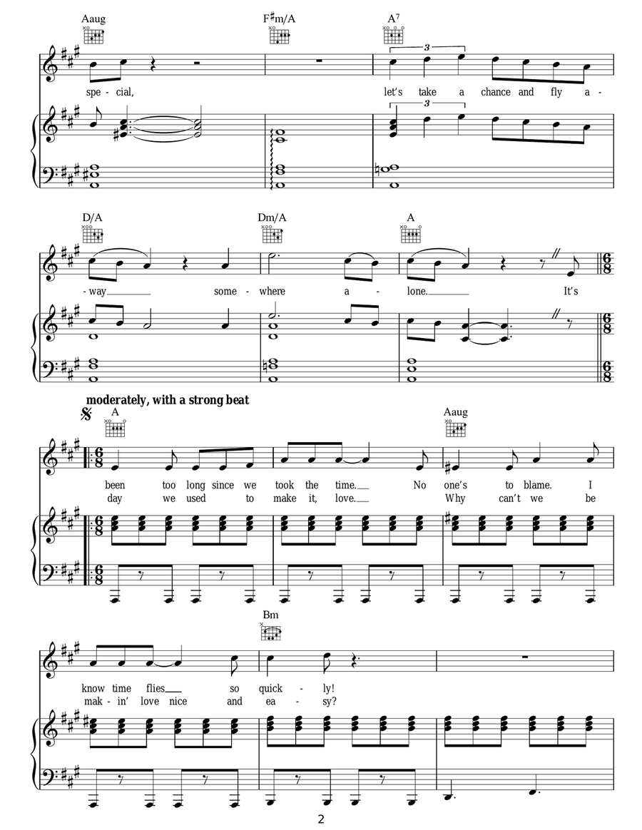 (Just Like) Starting Over Acoustic Guitar scores gallery preview page 2