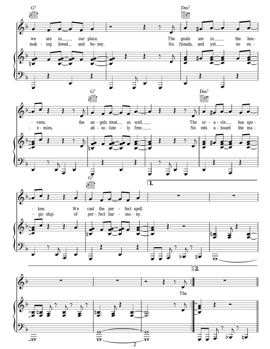 Clean Up Time Clean Up Time Piano, Vocal, Guitar scores gallery preview page 2