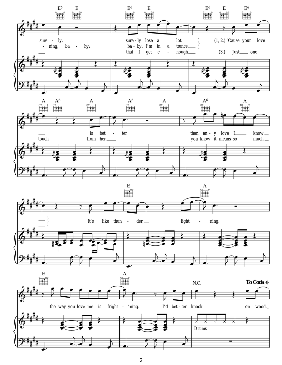 Knock On Wood Knock On Wood Acoustic Guitar scores gallery preview page 2