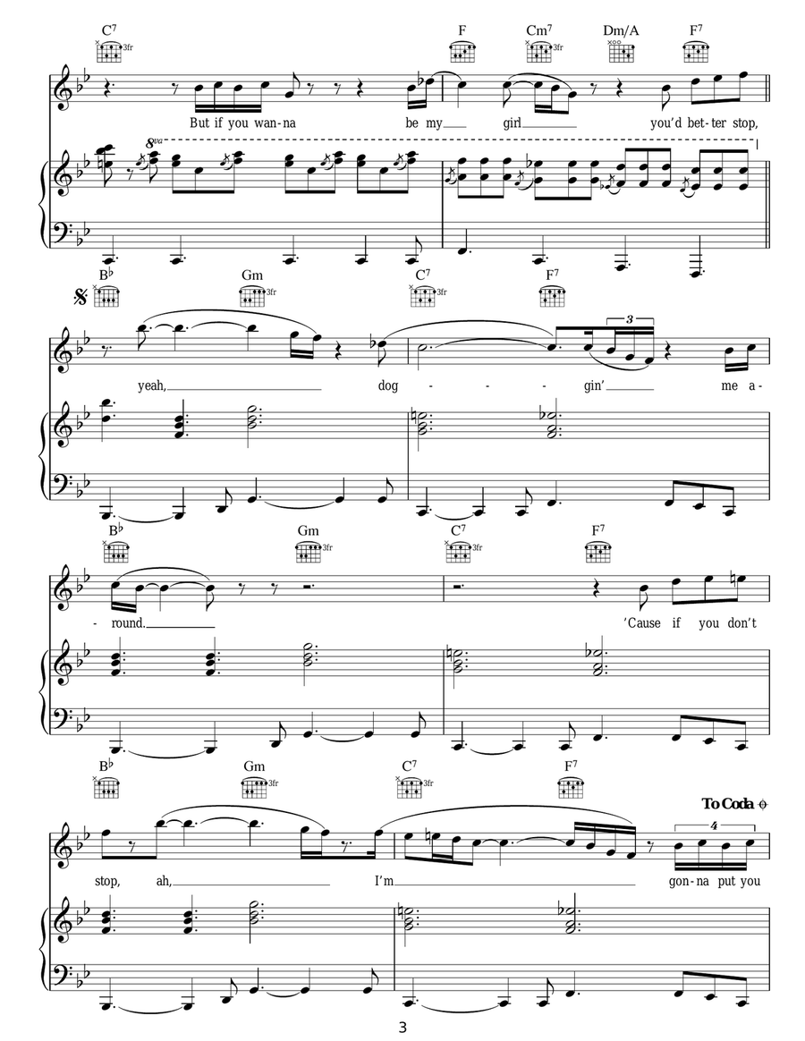 Doggin' Around Doggin' Around Acoustic Guitar scores gallery preview page 3