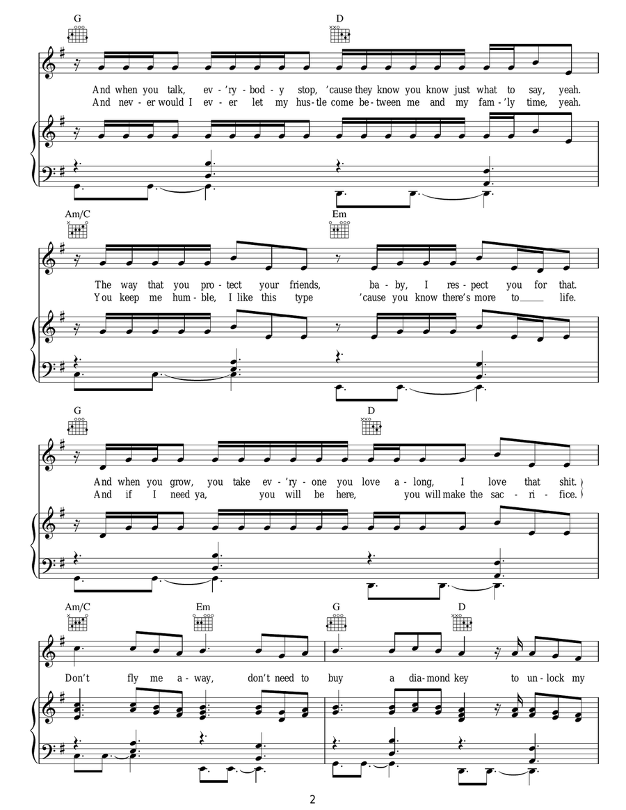 Hello Hello Acoustic Guitar scores gallery preview page 2