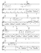Satellites Piano, Vocal, Guitar scores gallery preview page 3