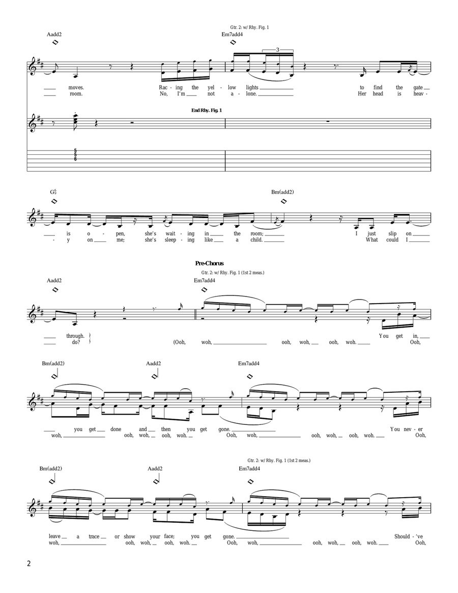 Assassin Assassin Acoustic Guitar scores gallery preview page 2