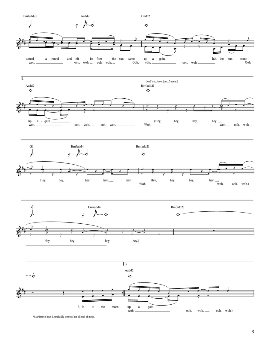 Assassin Assassin Acoustic Guitar scores gallery preview page 3