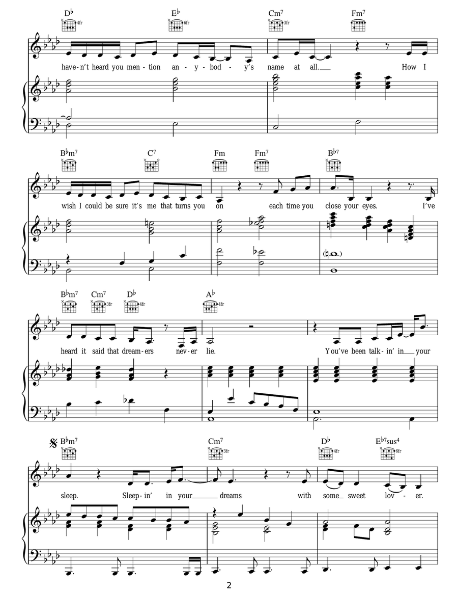 Talking In Your Sleep Talking In Your Sleep Guitar scores gallery preview page 2