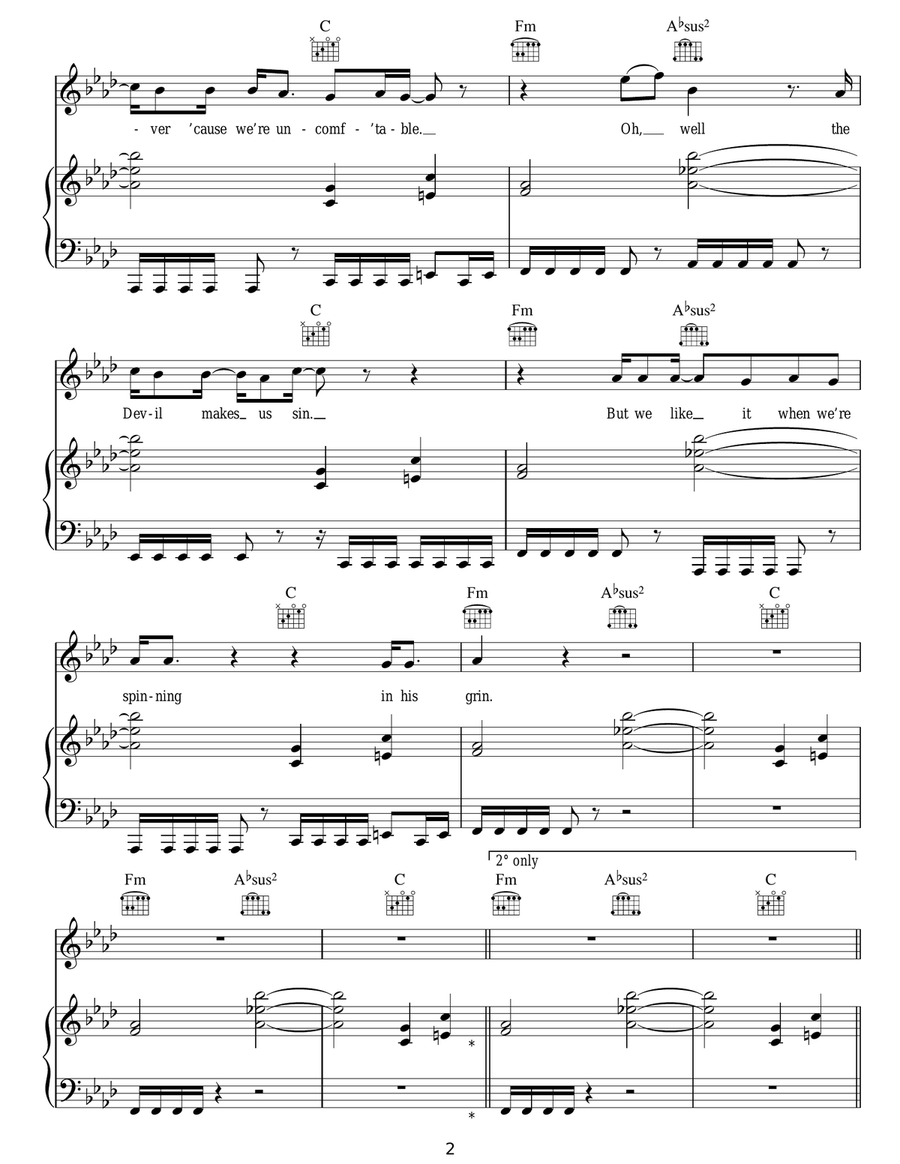 Paradise Circus Paradise Circus Acoustic Guitar scores gallery preview page 2