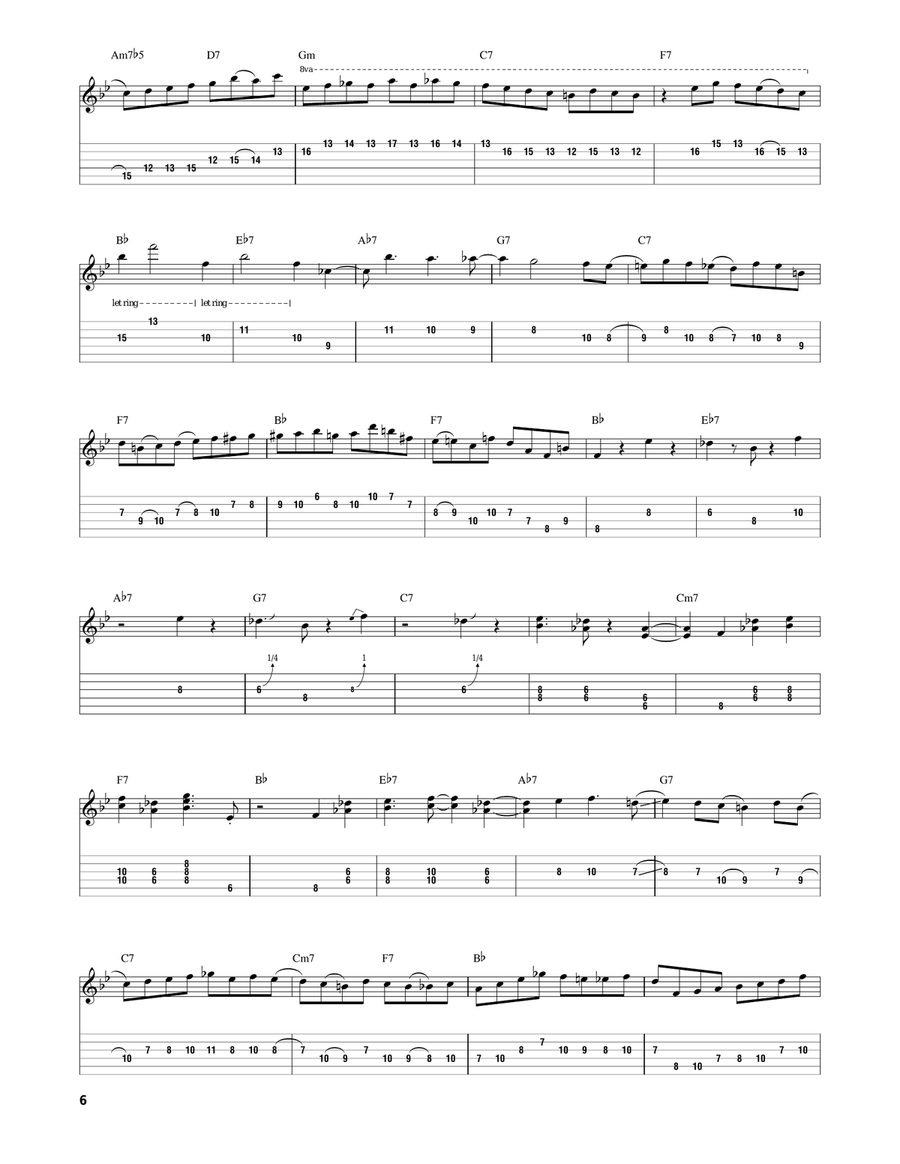 There Is No Greater Love There Is No Greater Love Electric Guitar scores gallery preview page 6