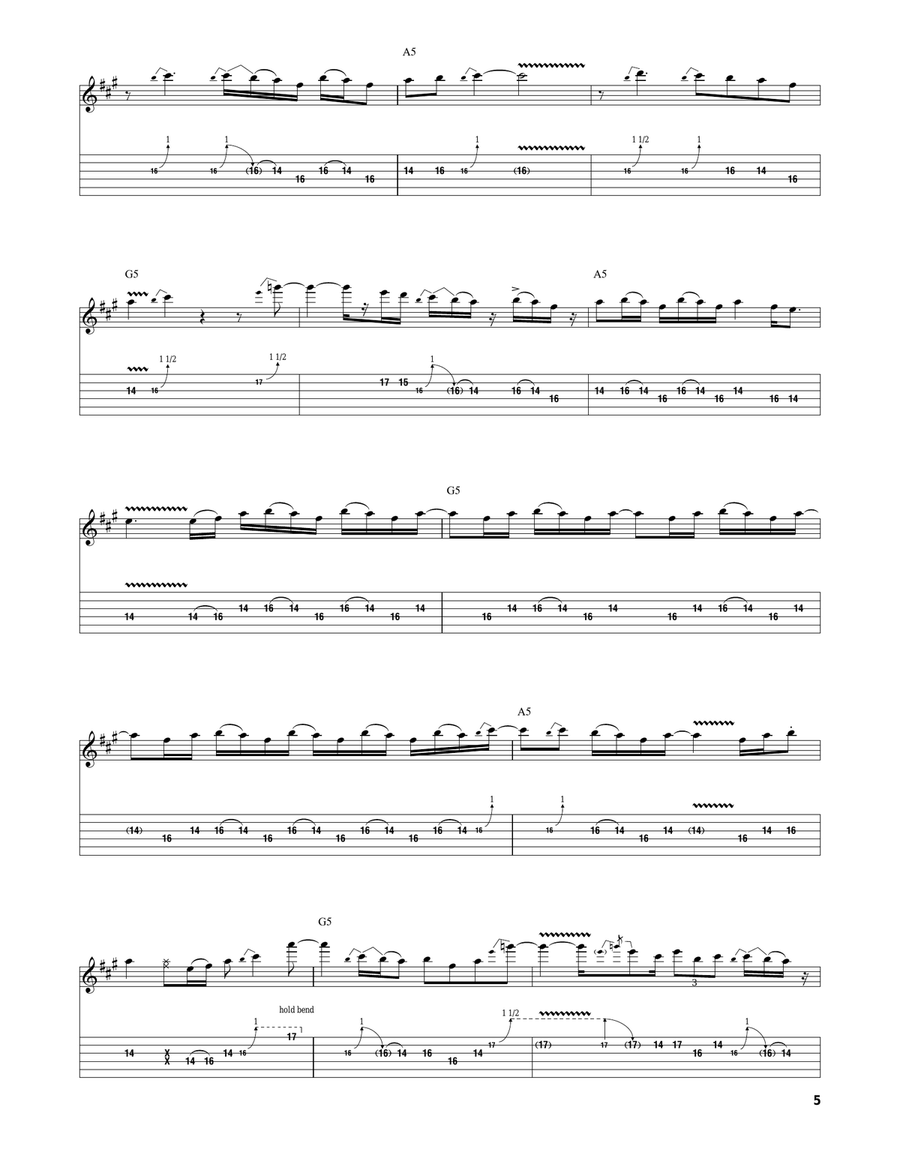 Two Tickets To Paradise Two Tickets To Paradise Acoustic Guitar scores gallery preview page 5