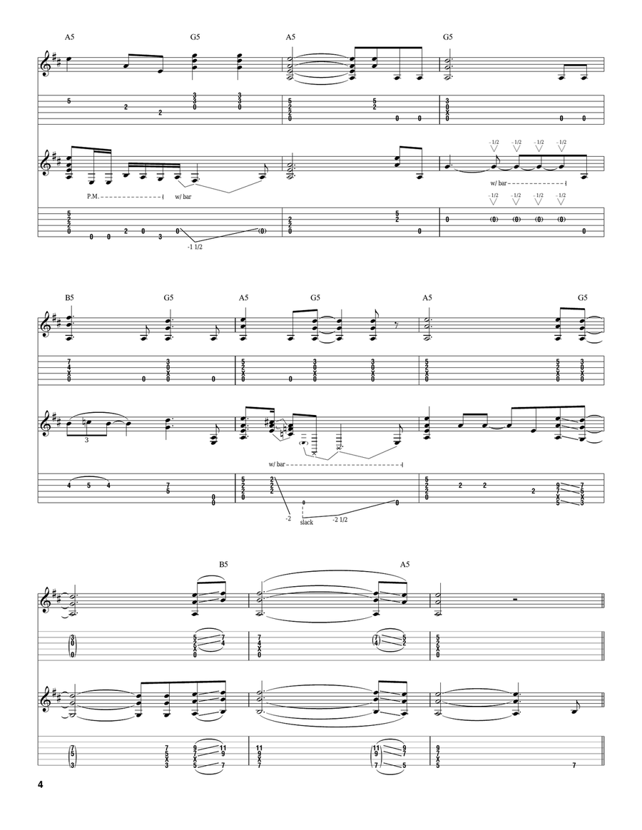My Back Pages My Back Pages Acoustic Guitar scores gallery preview page 4