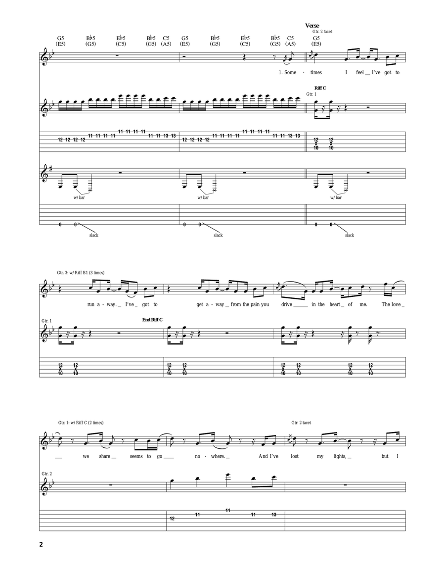 Tainted Love Tainted Love Acoustic Guitar scores gallery preview page 2