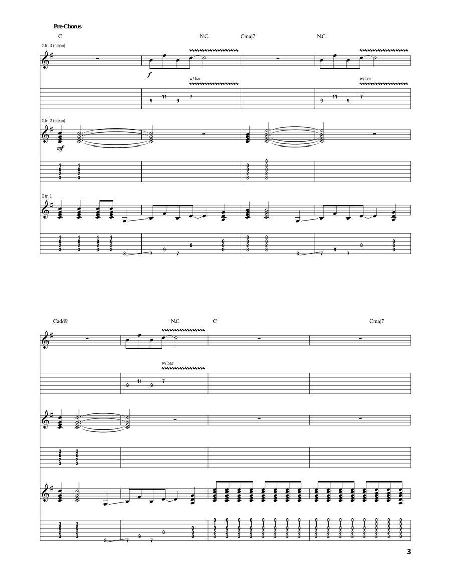 Raisans Raisans Acoustic Guitar scores gallery preview page 3