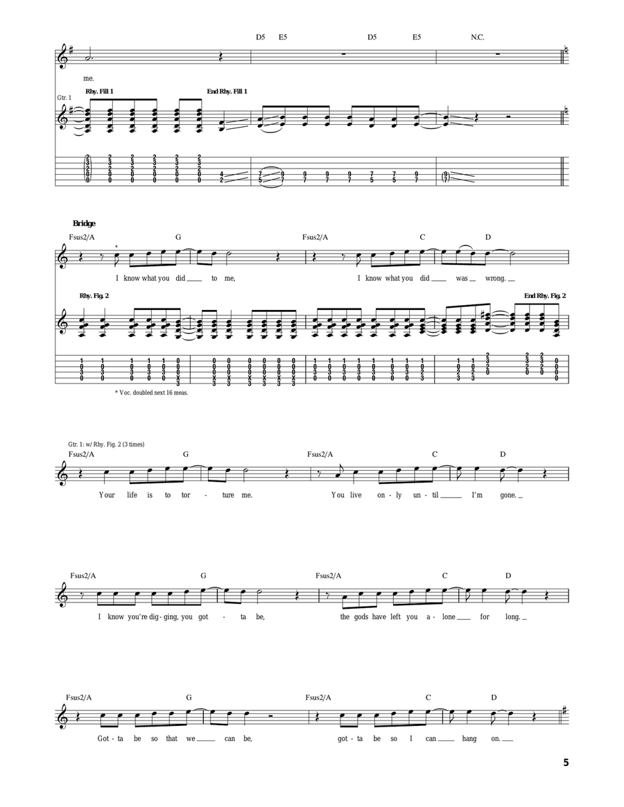 Raisans Raisans Acoustic Guitar scores gallery preview page 5