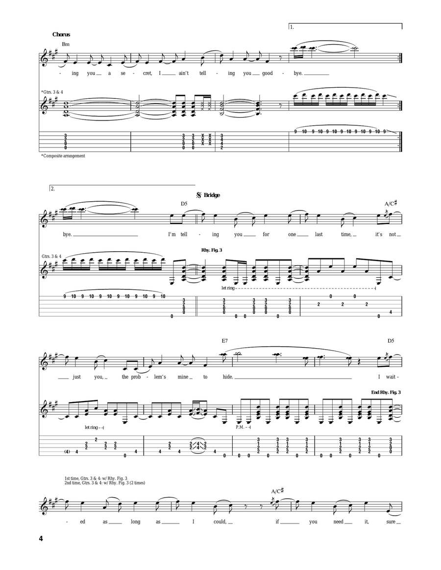 Start Choppin Start Choppin Acoustic Guitar scores gallery preview page 4