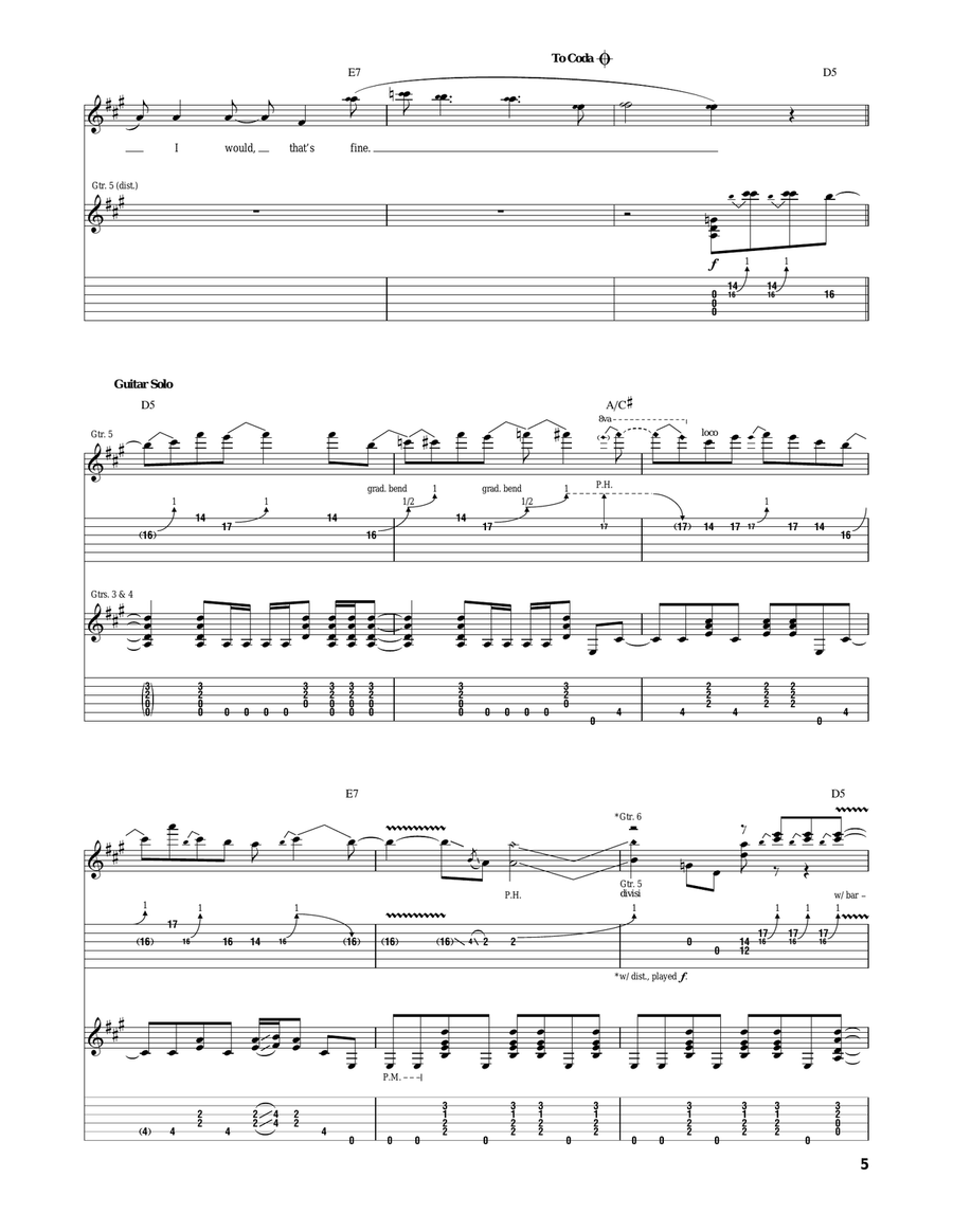 Start Choppin Start Choppin Acoustic Guitar scores gallery preview page 5