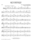 Dig A Little Deeper (from The Princess And The Frog) - Bass