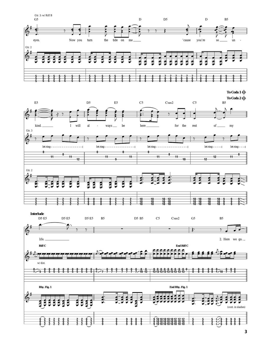 What Lies Beneath What Lies Beneath Acoustic Guitar scores gallery preview page 3
