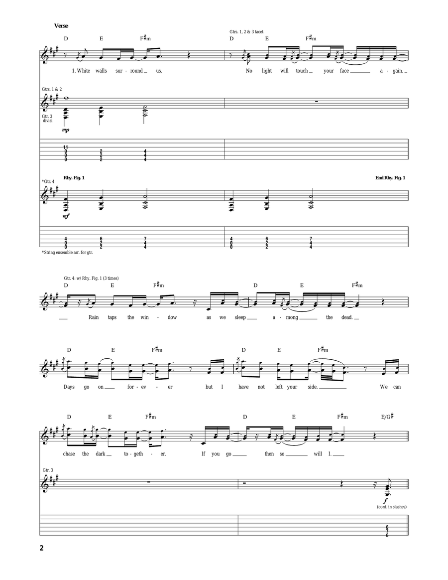 Anthem Of The Angels Anthem Of The Angels Acoustic Guitar scores gallery preview page 2