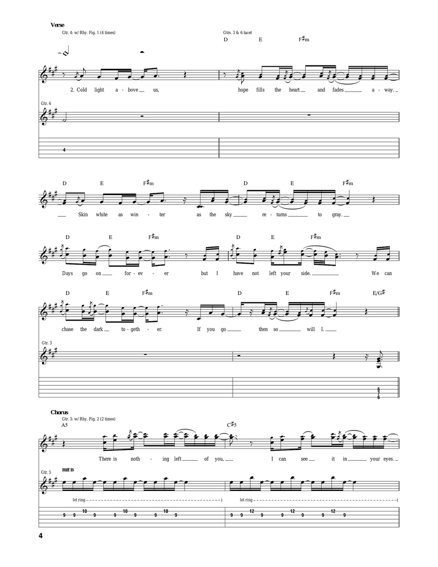 Anthem Of The Angels Anthem Of The Angels Acoustic Guitar scores gallery preview page 4