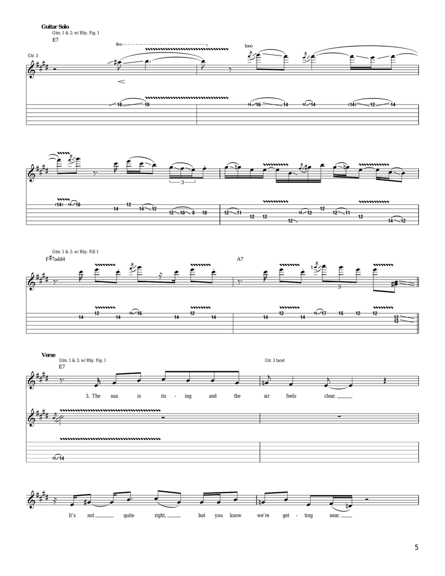Maybe This Time Maybe This Time Acoustic Guitar scores gallery preview page 5